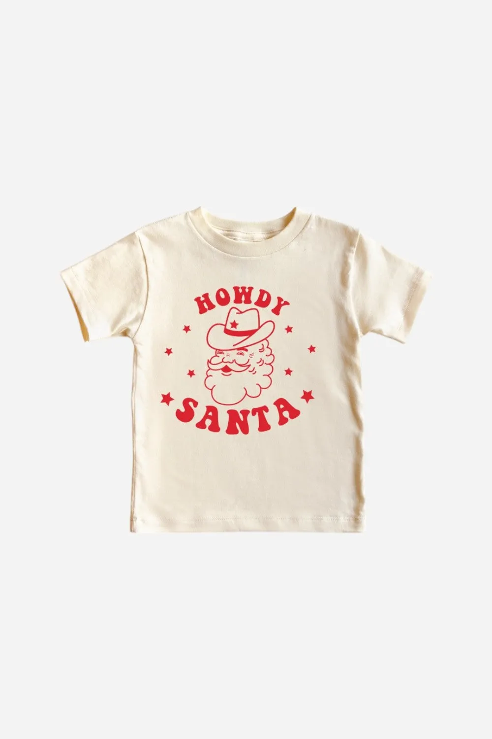 The Babe Co. Howdy Santa Short Sleeve Youth Tee