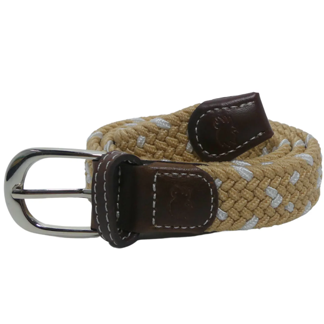 The Lil' Monterey Kid's Herringbone Woven Stretch Belt