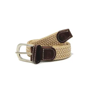 The Lil' Sanibel Kid's Herringbone Woven Stretch Belt