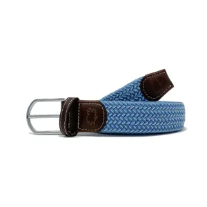 The Newport Two Toned Woven Stretch Belt