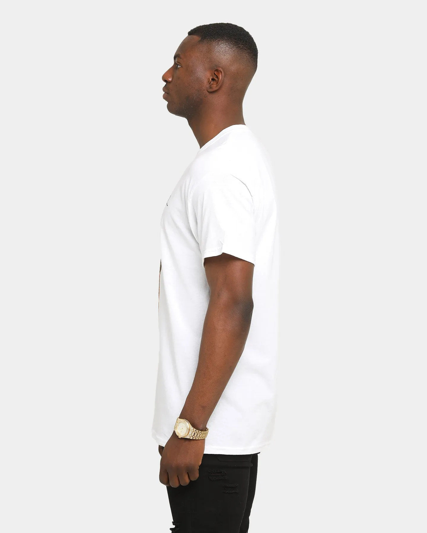 Tupac Icon Short Sleeve T-Shirt White