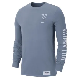 Villanova Wildcats Nike CC Wash Long Sleeve T-Shirt