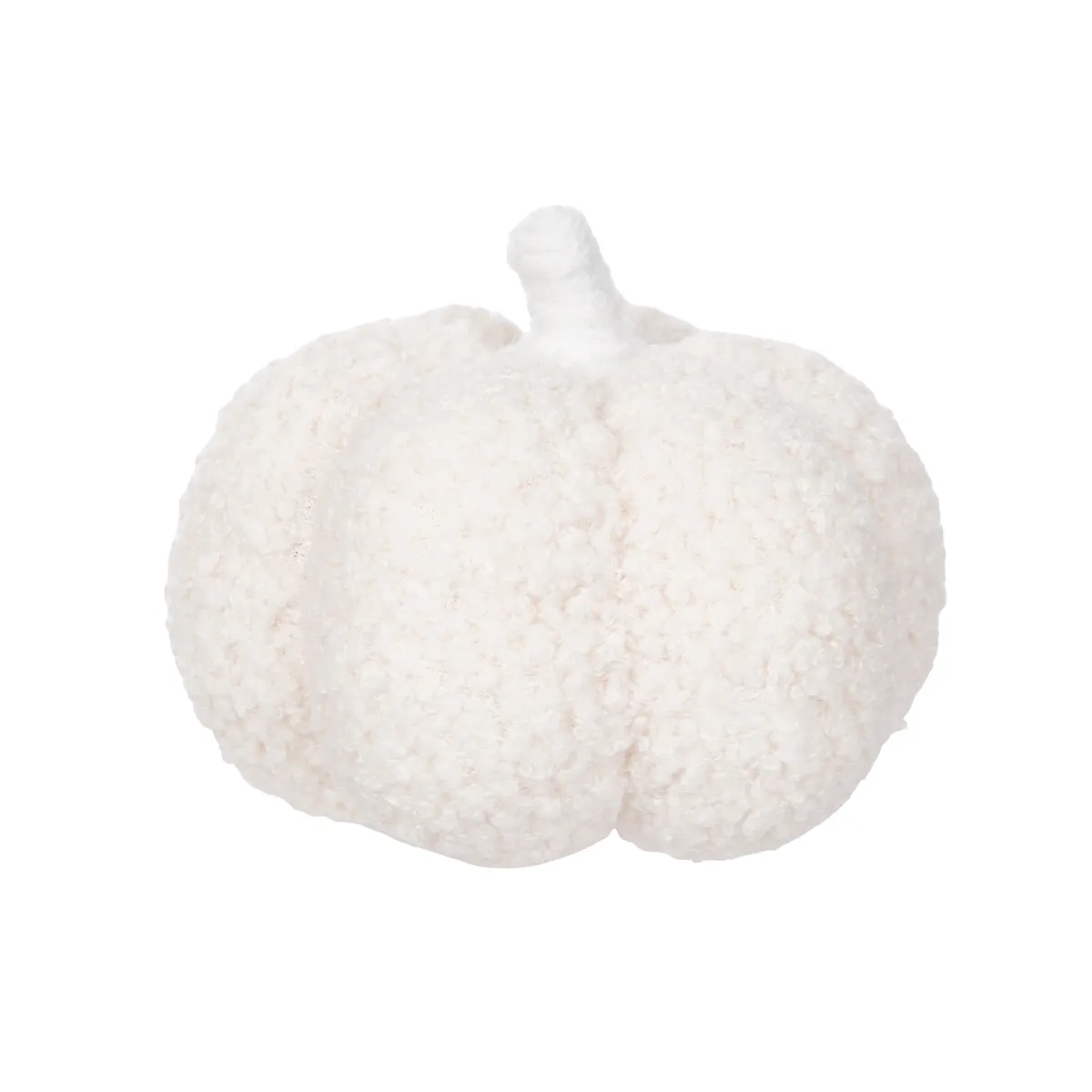 White Sherpa Pumpkin Figurine