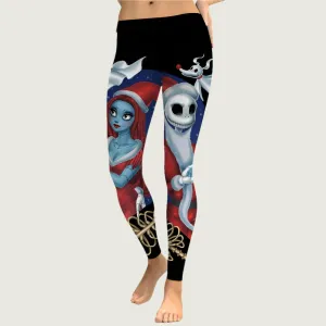 Women’s Holiday-Themed Graphic Leggings – Festive and Fun Style